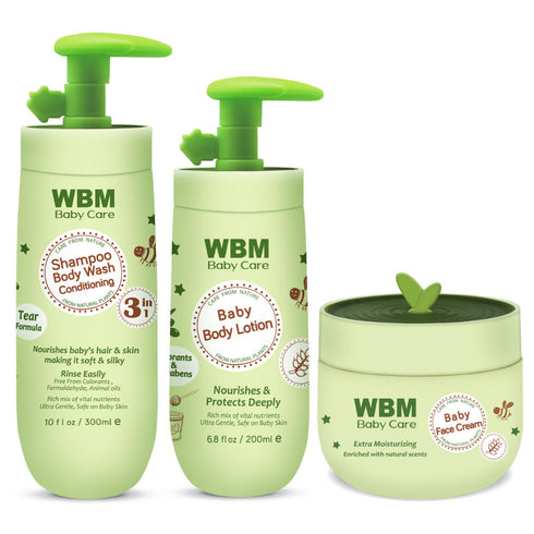 Skin Care Trio | WBM BABY CARE